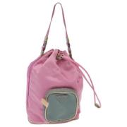 Pre-owned Nylon prada-bags Prada Vintage , Pink , Dames