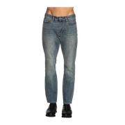 Regular Skinny Fit Denim Jeans Armani Exchange , Blue , Heren