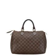 Pre-owned Leather louis-vuitton-bags Louis Vuitton Vintage , Brown , D...