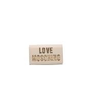 Crossbody tassen met kettingsluiting Love Moschino , Beige , Dames