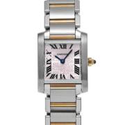 Pre-owned Rose Gold watches Cartier Vintage , Pink , Dames