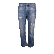 Blauwe Jeans voor Mannen Jacob Cohën , Blue , Heren