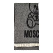 Wollen Sjaal Moschino , Gray , Dames