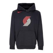 Portland Trail Blazers Hoodie Zwart Nike , Black , Heren