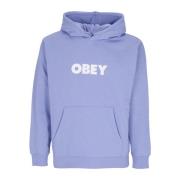 Premium Fleece Hoodie Digital Violet Obey , Purple , Heren