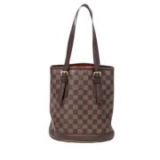 Pre-owned Fabric louis-vuitton-bags Louis Vuitton Vintage , Brown , Da...