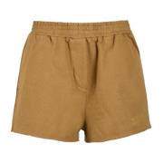 Katoenen shorts voor vrouwen Douuod Woman , Brown , Dames