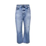 Straight Jeans Haikure , Blue , Heren