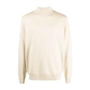 Crème Sweater Collectie Fred Perry , Beige , Heren