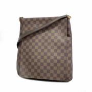 Pre-owned Fabric shoulder-bags Louis Vuitton Vintage , Brown , Dames