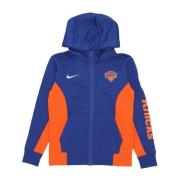 NBA Showtime Full Zip Hoodie Nike , Blue , Heren