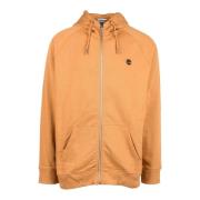 Katoenmix Stijlvol Sweatshirt Timberland , Brown , Heren