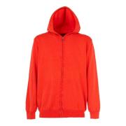 Hoodie met ontwerpen Cashmere Company , Red , Heren