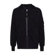 Blauwe Katoenen Hoodie C.p. Company , Blue , Heren