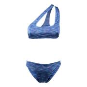 Stijlvolle Viscose Bikini Liviana Conti , Blue , Dames