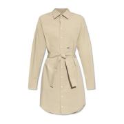 Jurk met riem Dsquared2 , Beige , Dames