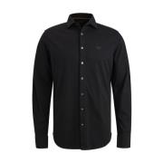 Satin Jersey Lange Mouw Shirt PME Legend , Black , Heren