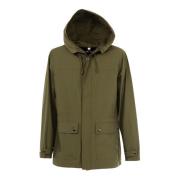 Katoenen Hooded Parka Jas Liu Jo , Green , Heren