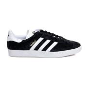 Zwarte Suède Lage Sneakers Adidas Originals , Black , Heren