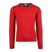 Wolmix Kasjmier Trui U.s. Polo Assn. , Red , Heren