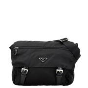 Pre-owned Leather prada-bags Prada Vintage , Black , Dames