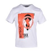 Stijlvolle Katoenen T-Shirt Collectie Bikkembergs , White , Heren