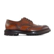 Bruin Leren Derby Schoenen Green George , Brown , Heren