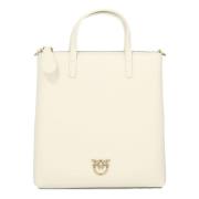 Mini Shopper Tas Pinko , Beige , Dames