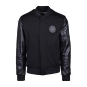 Heren Bomberjack Collectie Bikkembergs , Black , Heren