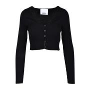 Zwarte Cardigan voor Vrouwen Erika Cavallini , Black , Dames