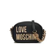 Stijlvolle Schoudertas - Groot Love Moschino , Black , Dames