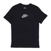 Korte mouw ronde hals t-shirt Nike , Black , Heren