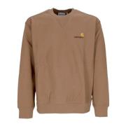 Script Buffalo Crewneck Sweatshirt Carhartt Wip , Brown , Heren