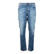 Jeans Daniele Alessandrini , Blue , Heren