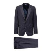 Twee-Delig Jurk Set Dolce & Gabbana , Blue , Heren