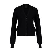 Veelzijdig zwart geribbeld vest Givenchy , Black , Dames