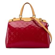 Pre-owned Leather louis-vuitton-bags Louis Vuitton Vintage , Red , Dam...