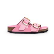 Arizona Big Buckle Sandalen Birkenstock , Pink , Dames