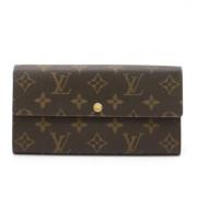 Pre-owned Fabric wallets Louis Vuitton Vintage , Brown , Dames