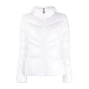 Witte gewatteerde jas met capuchon Colmar , White , Dames