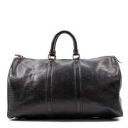 Pre-owned Leather louis-vuitton-bags Louis Vuitton Vintage , Black , D...