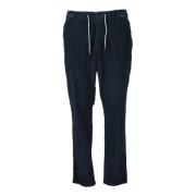 Katoenen Casual Broek Eleventy , Blue , Heren