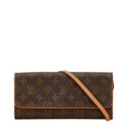 Pre-owned Leather louis-vuitton-bags Louis Vuitton Vintage , Brown , D...