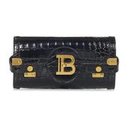 Zwarte Schoudertas B-Buzz Pochette Balmain , Black , Dames