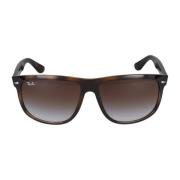 Stijlvolle zonnebril met zwarte montuur Ray-Ban , Brown , Heren