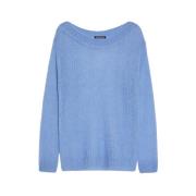 Slim Fit Sweater Pennyblack , Blue , Dames