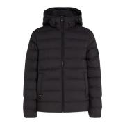 Stijlvolle Jas voor Mannen Tommy Hilfiger , Black , Heren