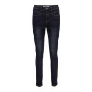 Donkere Jog Denim Jeans Geisha , Blue , Dames