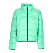 Chlorophyll Green High Neck Donsjack The North Face , Green , Dames