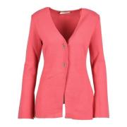 Vest Twinset , Pink , Dames